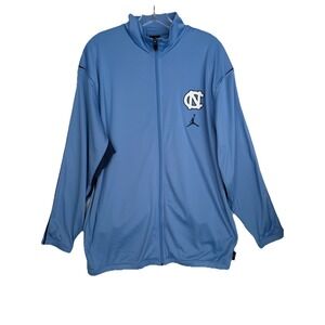 JORDAN Elite NORTH CAROLINA TARHEELS‎ TEAM ISSUED TRACK JACKET UNC Blue Mens M